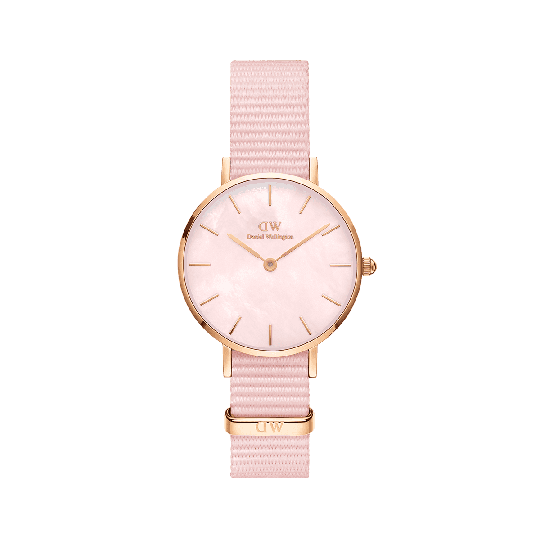 Daniel Wellington DW Klokke Petite Coral 28mm Roségull