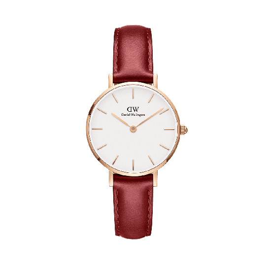 Daniel Wellington DW Klokke Petite Suffolk 28mm Roségull