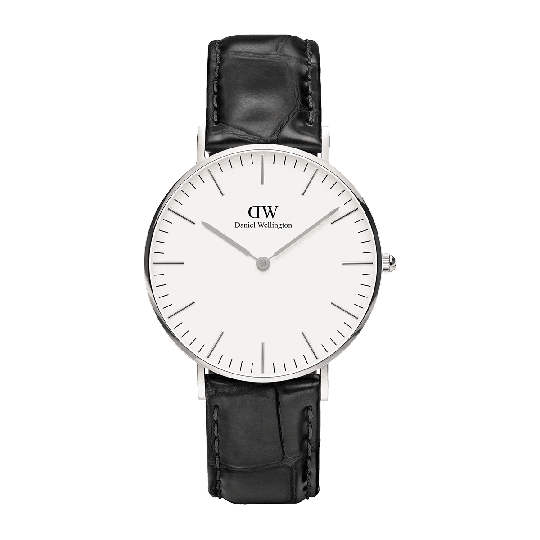 Daniel Wellington DW Klokke Classic Reading 36mm Sølv