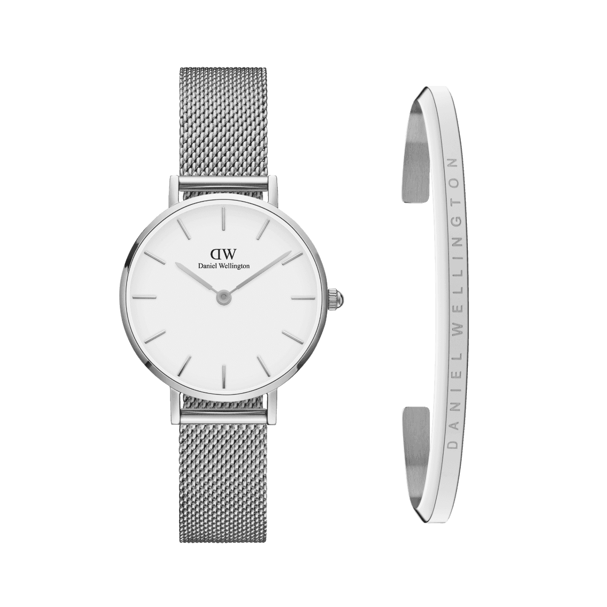 Daniel Wellington DW Petite Sterling + Bracelet 32mm Sølv