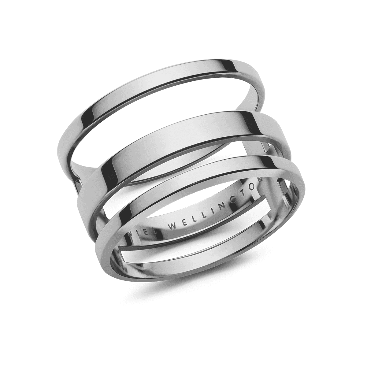 Daniel Wellington DW Elan Triad Ring 56 Sølv