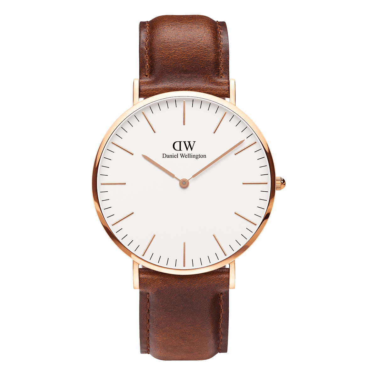 Daniel Wellington DW Klokke Classic St Mawes 40mm Roségull