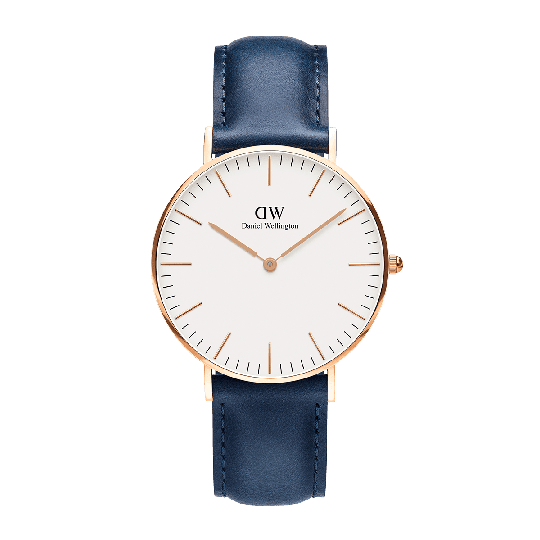 Daniel Wellington DW Klokke Classic Somerset 36mm Roségull