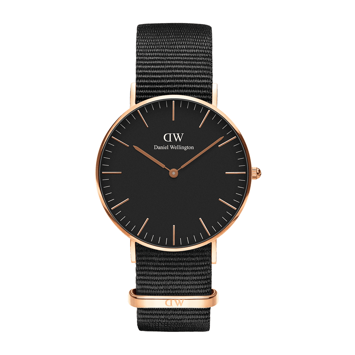 Daniel Wellington DW Klokke Classic Cornwall 36mm Roségull