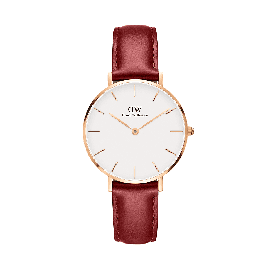 Daniel Wellington DW Klokke Petite Suffolk 32mm Roségull