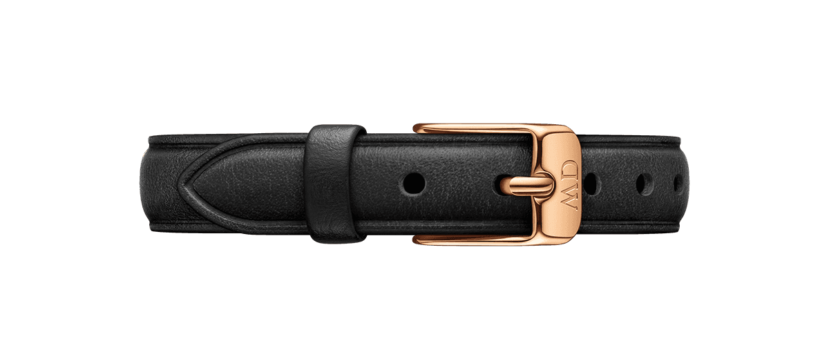 Daniel Wellington DW Lenke Quadro Pressed Sheffield 24mm Roségull