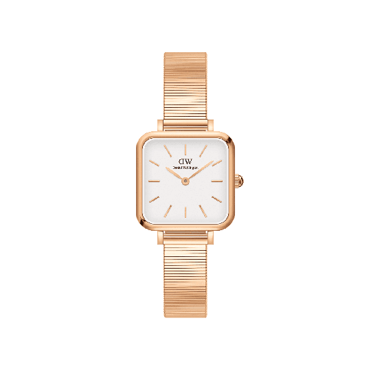 Daniel Wellington DW Klokke Quadro Studio 22x22mm Roségull