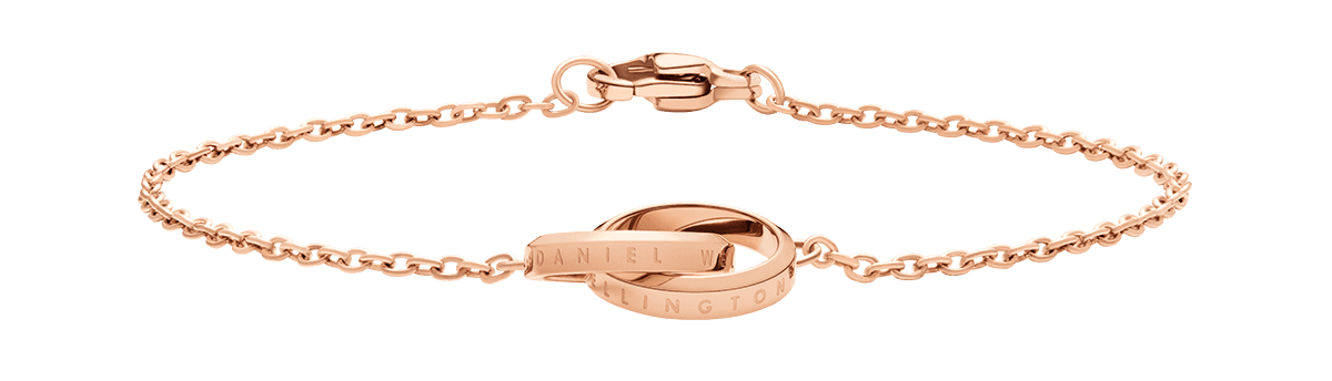 Daniel Wellington DW Elan Unity bracelet 165mm Roségull