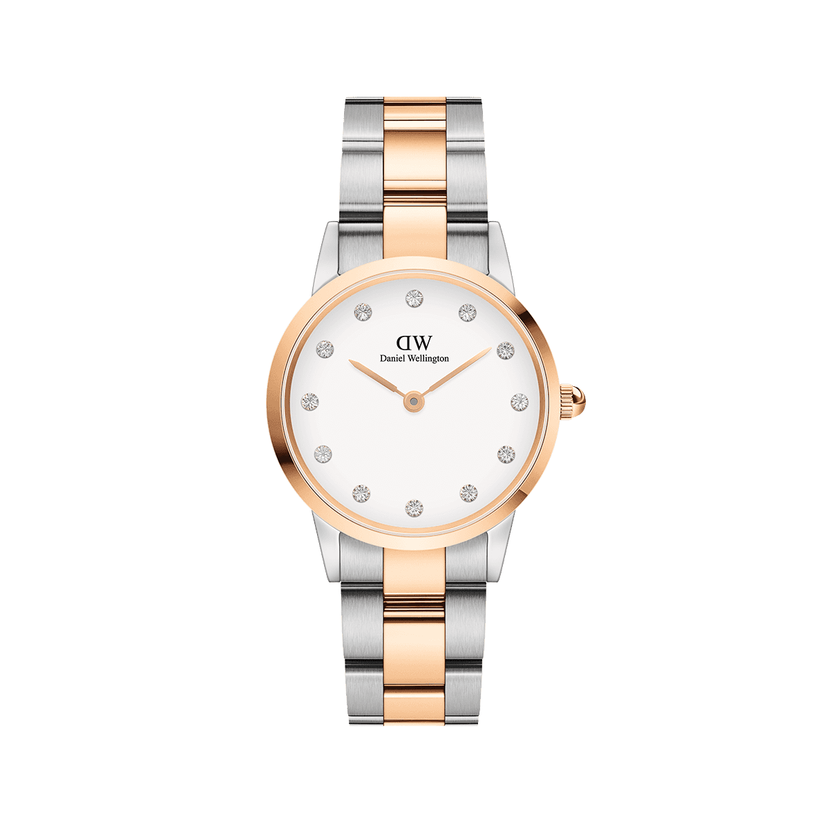 Daniel Wellington DW Klokke Iconic Link Lumine 28mm Roségull