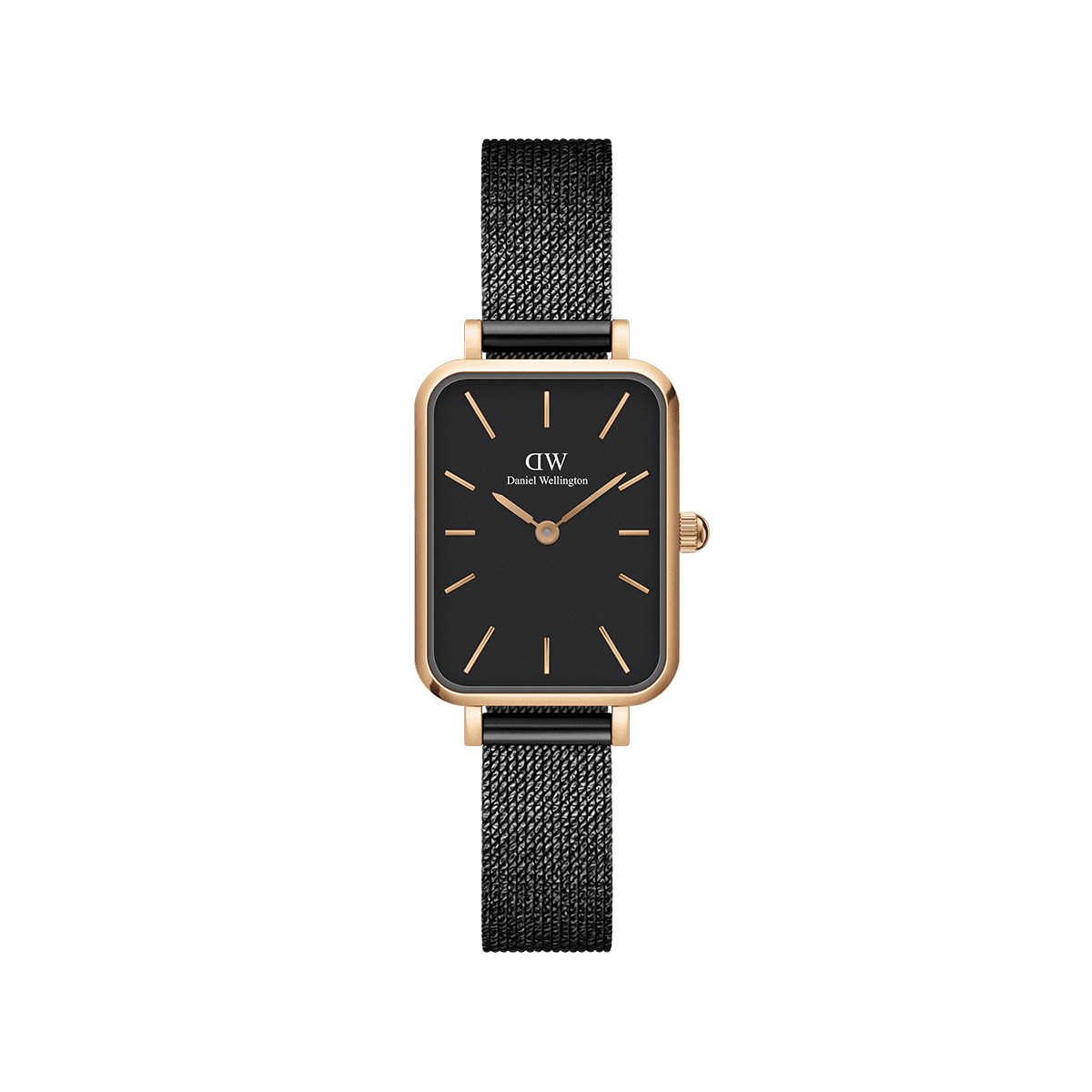 Daniel Wellington DW Klokke Quadro Pressed Ashfield 20x26mm Roségull