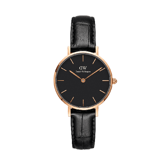 Daniel Wellington DW Klokke Petite Reading 28mm Roségull